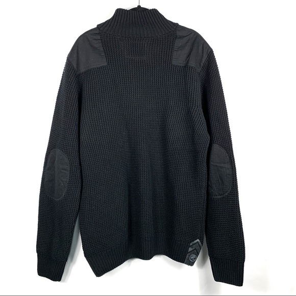 Buffalo David Bitton Mens Mock Neck Sweater 2XL - Picture 2 of 7